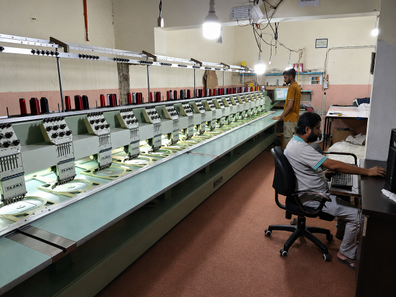 Embroidery machine